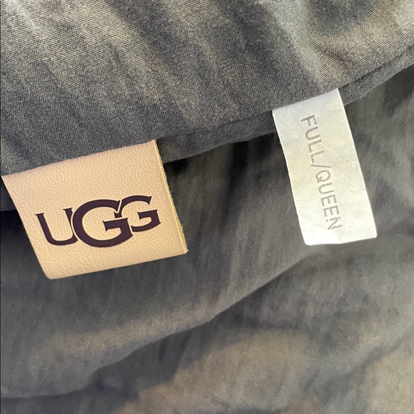 UGG Dark Gray Comforter Set Full/Quenn - Picture 5 of 6